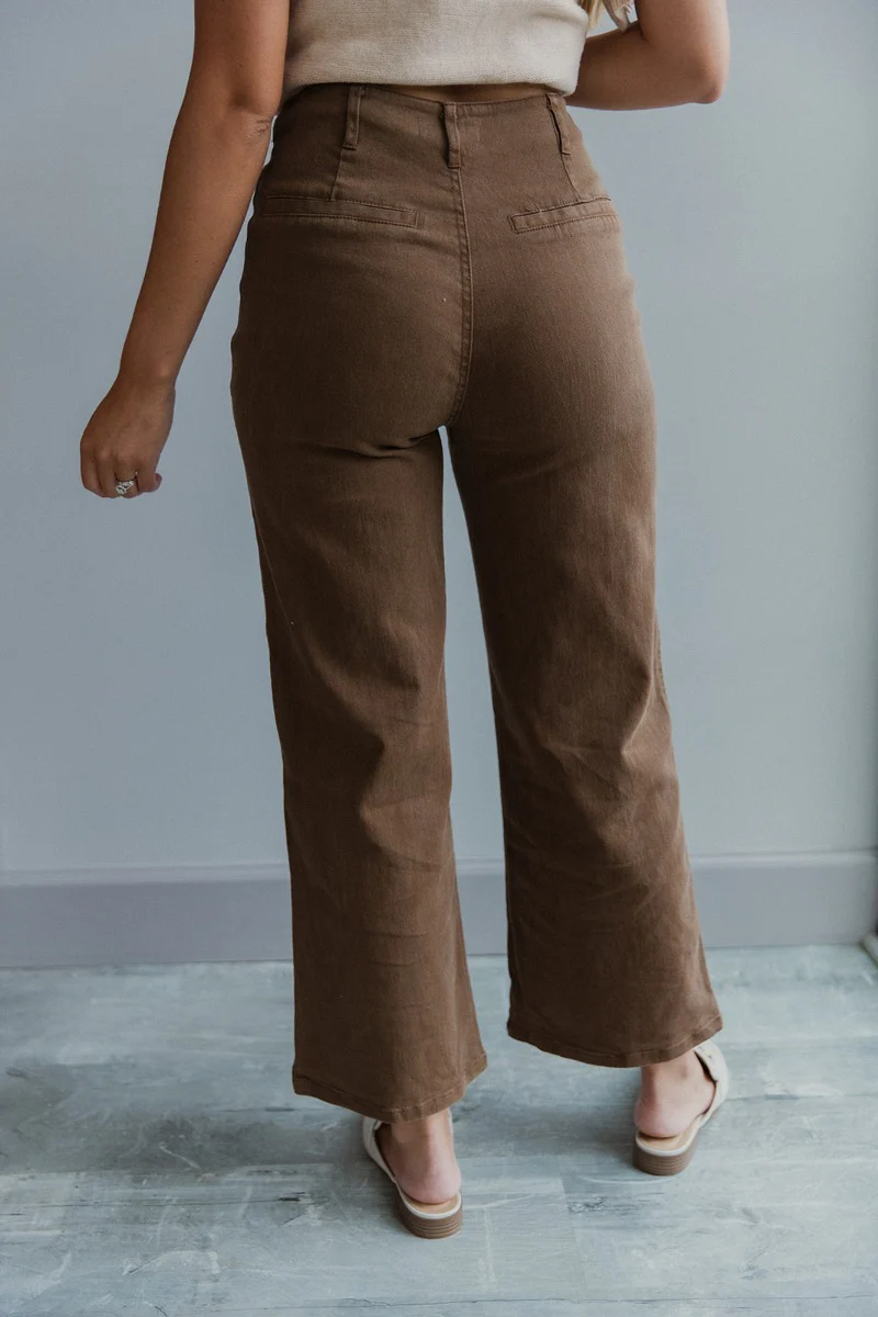 Good Day Pants in Brown - Image 4
