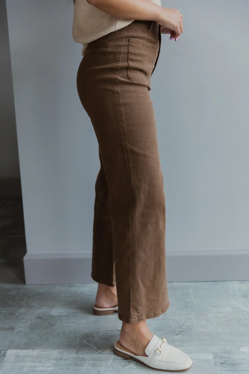 Good Day Pants in Brown - Image 5