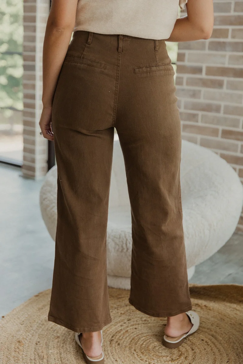 Good Day Pants in Brown - Image 6
