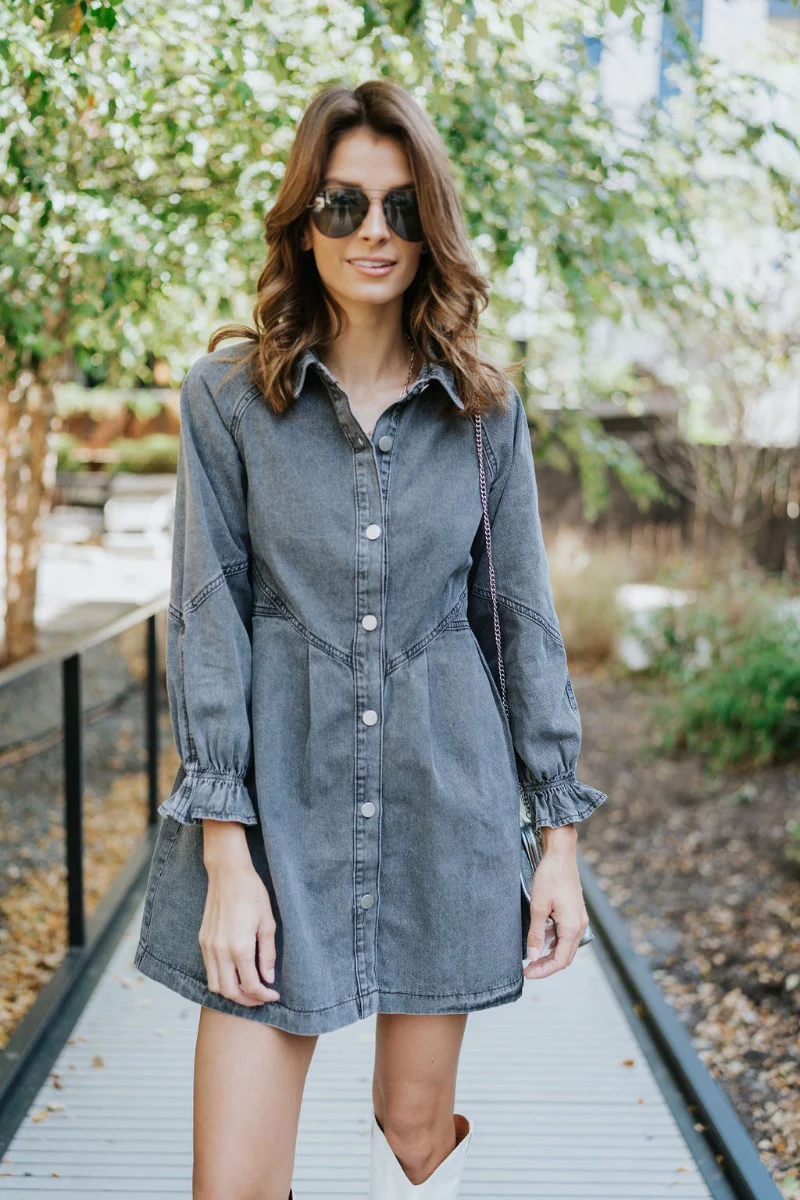 Great Escape Denim Dress - Image 2