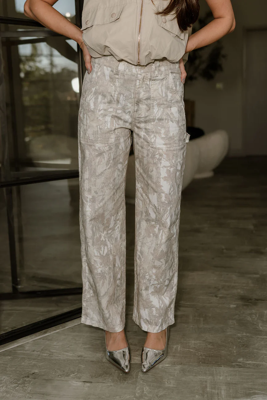 Hannah Light Camo Cargo Pants - Image 8