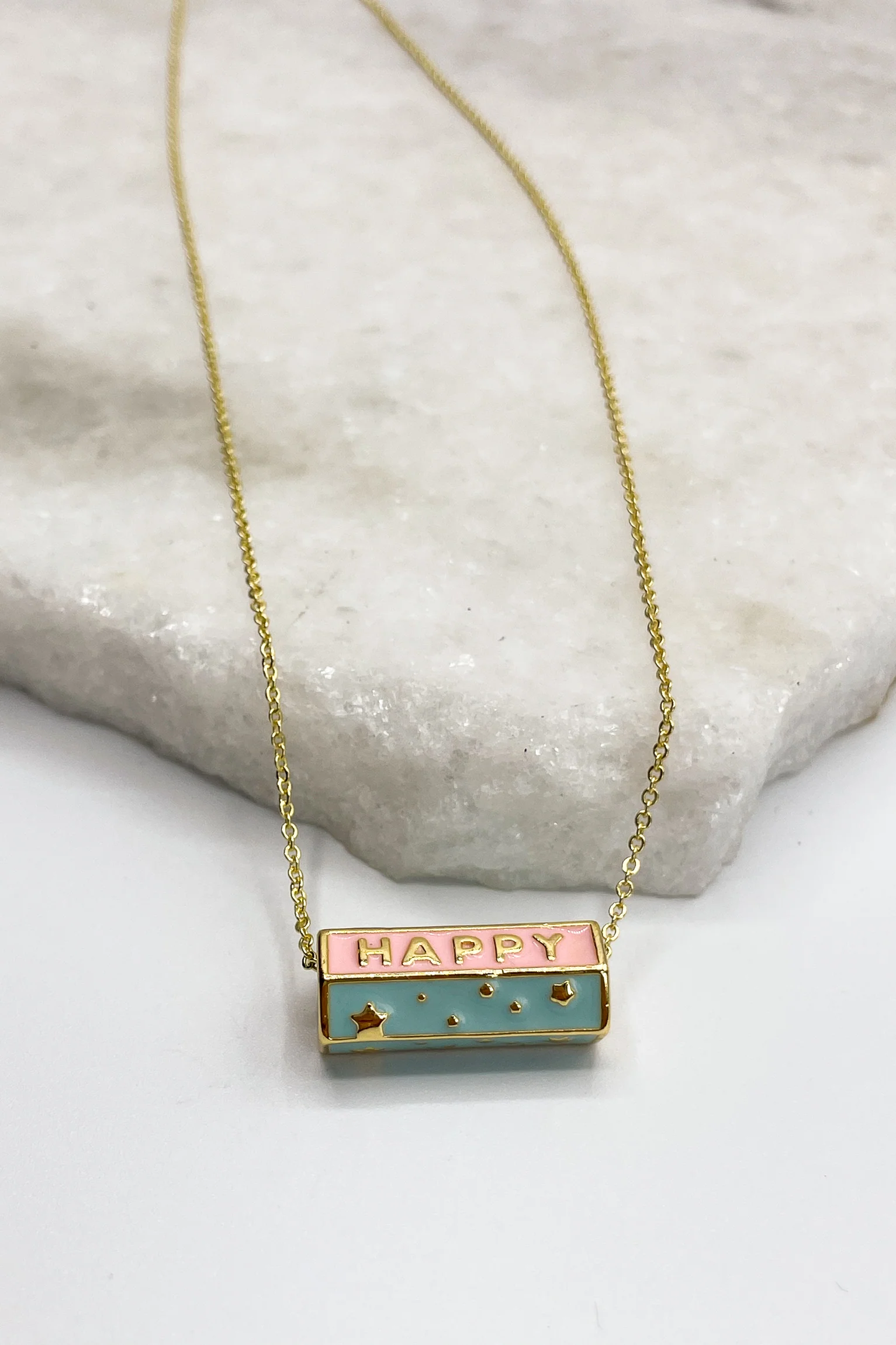 Happy Gold Necklace - Image 2