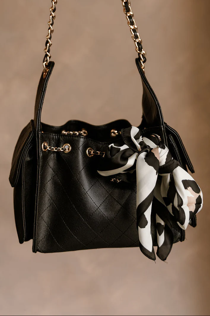 Harlow Leopard Print Satin Scarf - Image 2