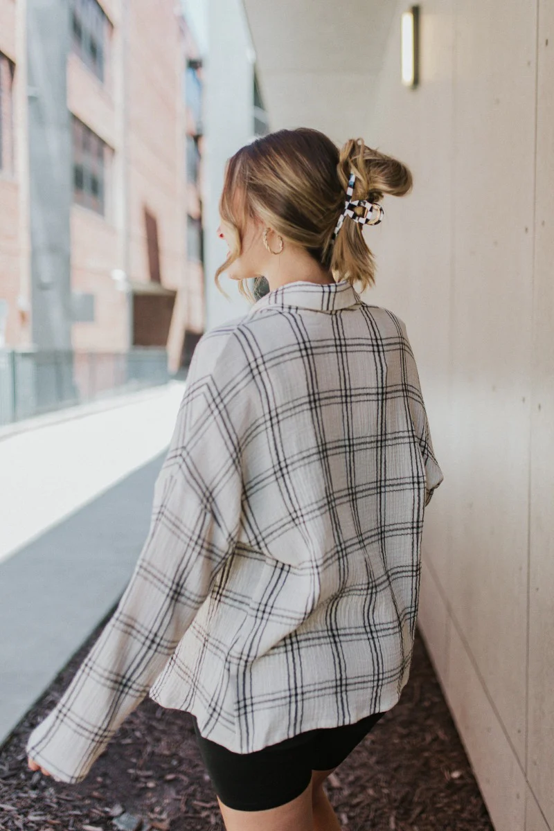 Hayden Plaid Top - Image 4