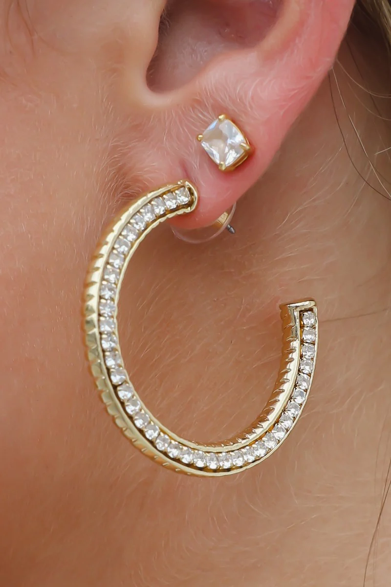 First Class Hoop Earrings