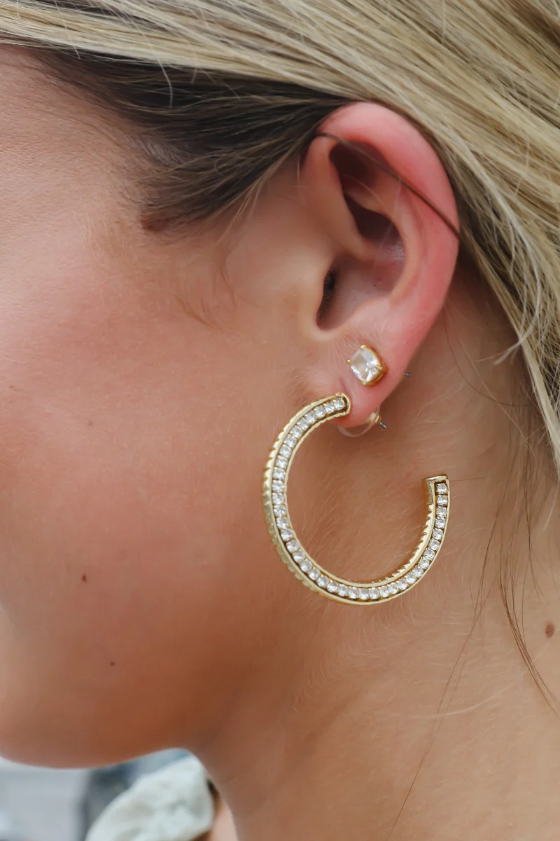 First Class Hoop Earrings - Image 2