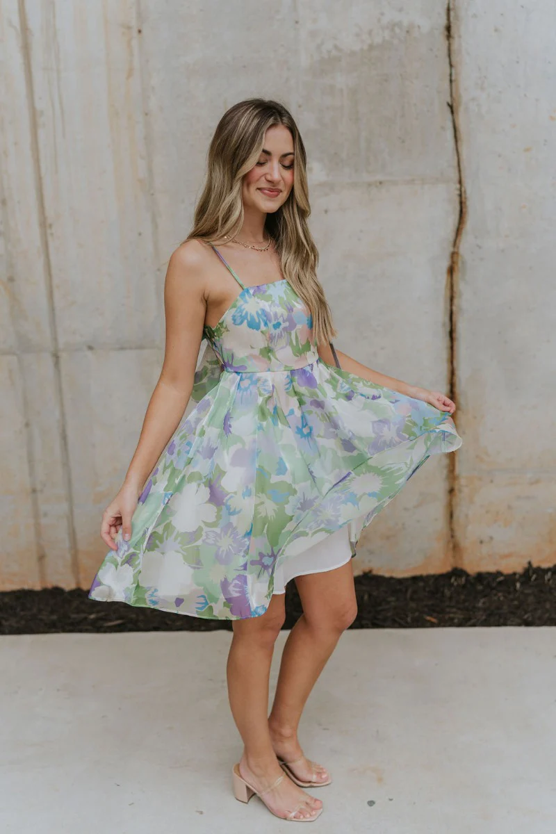 Head Over Heels Floral Dress - Image 6
