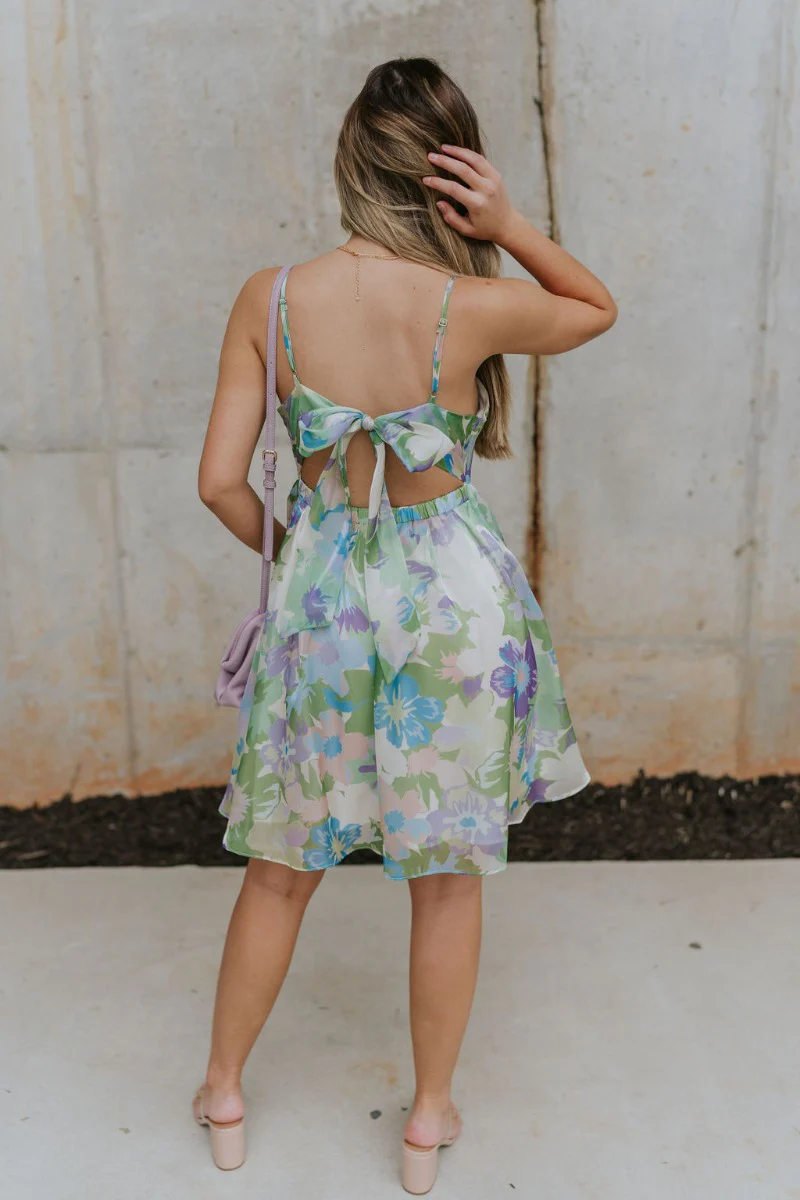 Head Over Heels Floral Dress - Image 7