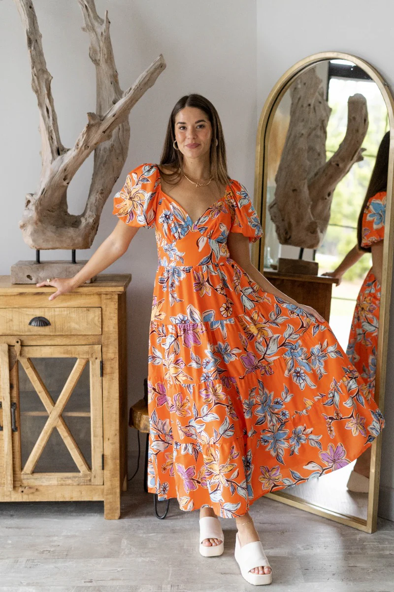 Heading To Paradise Midi Dress - Image 2