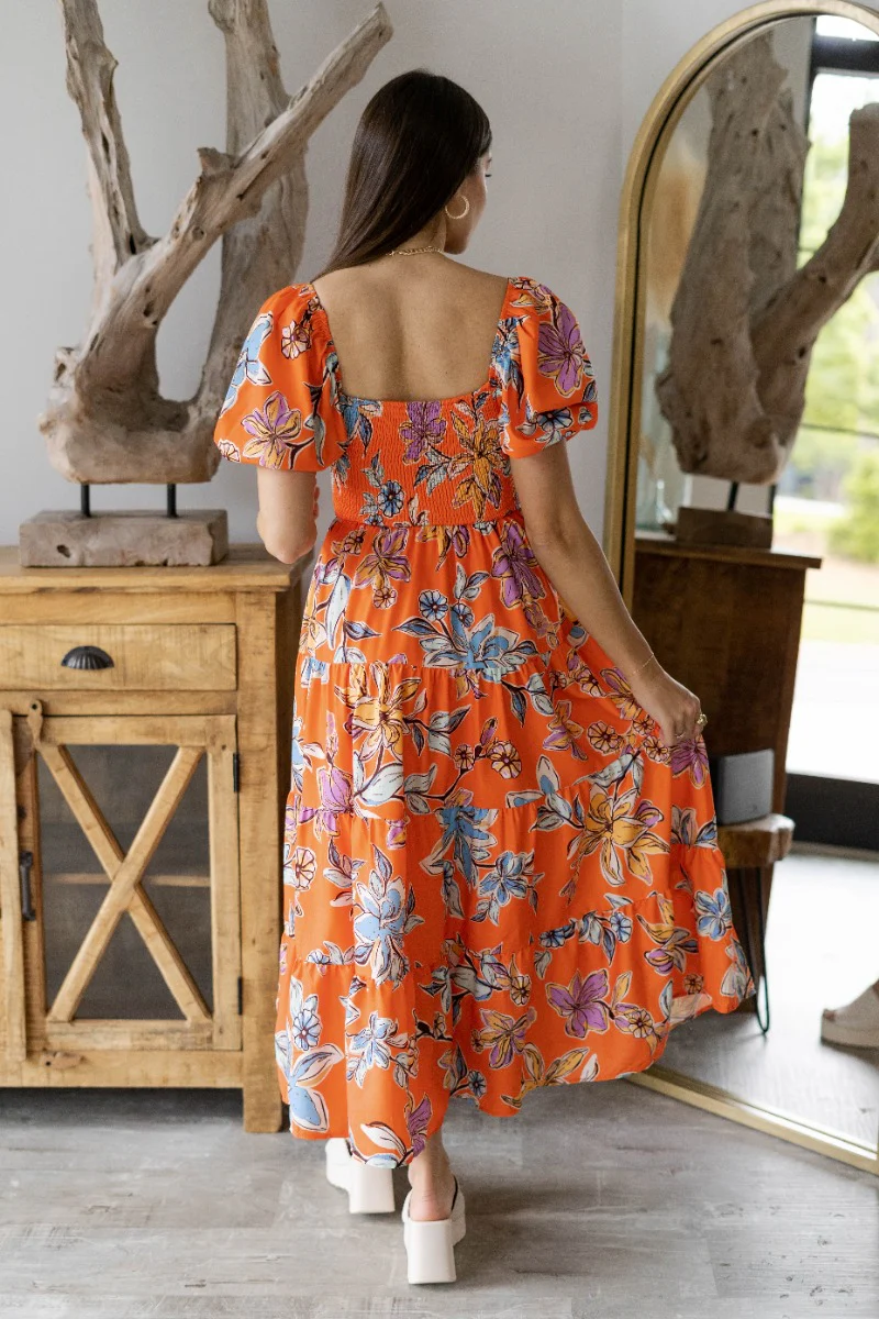 Heading To Paradise Midi Dress - Image 6