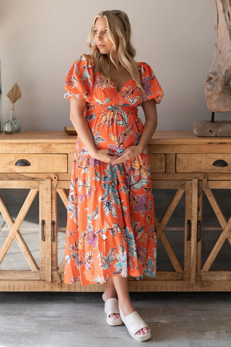 Heading To Paradise Midi Dress - Image 8