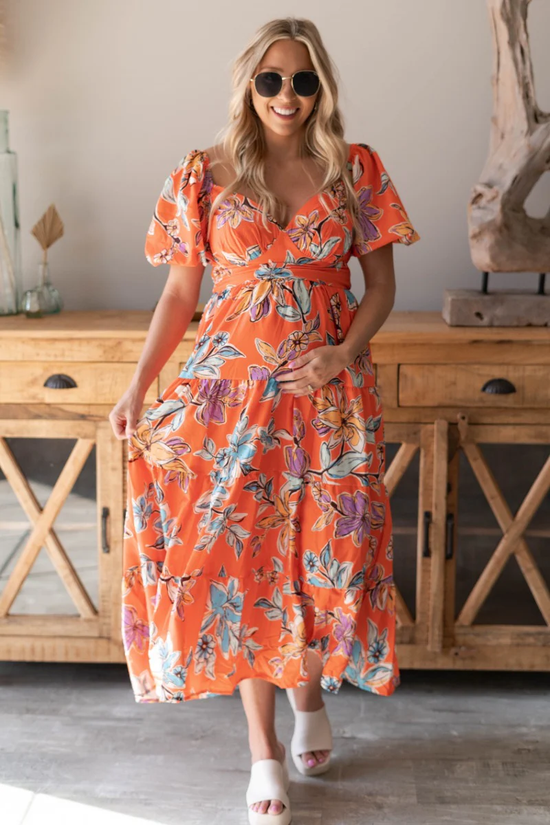 Heading To Paradise Midi Dress - Image 9