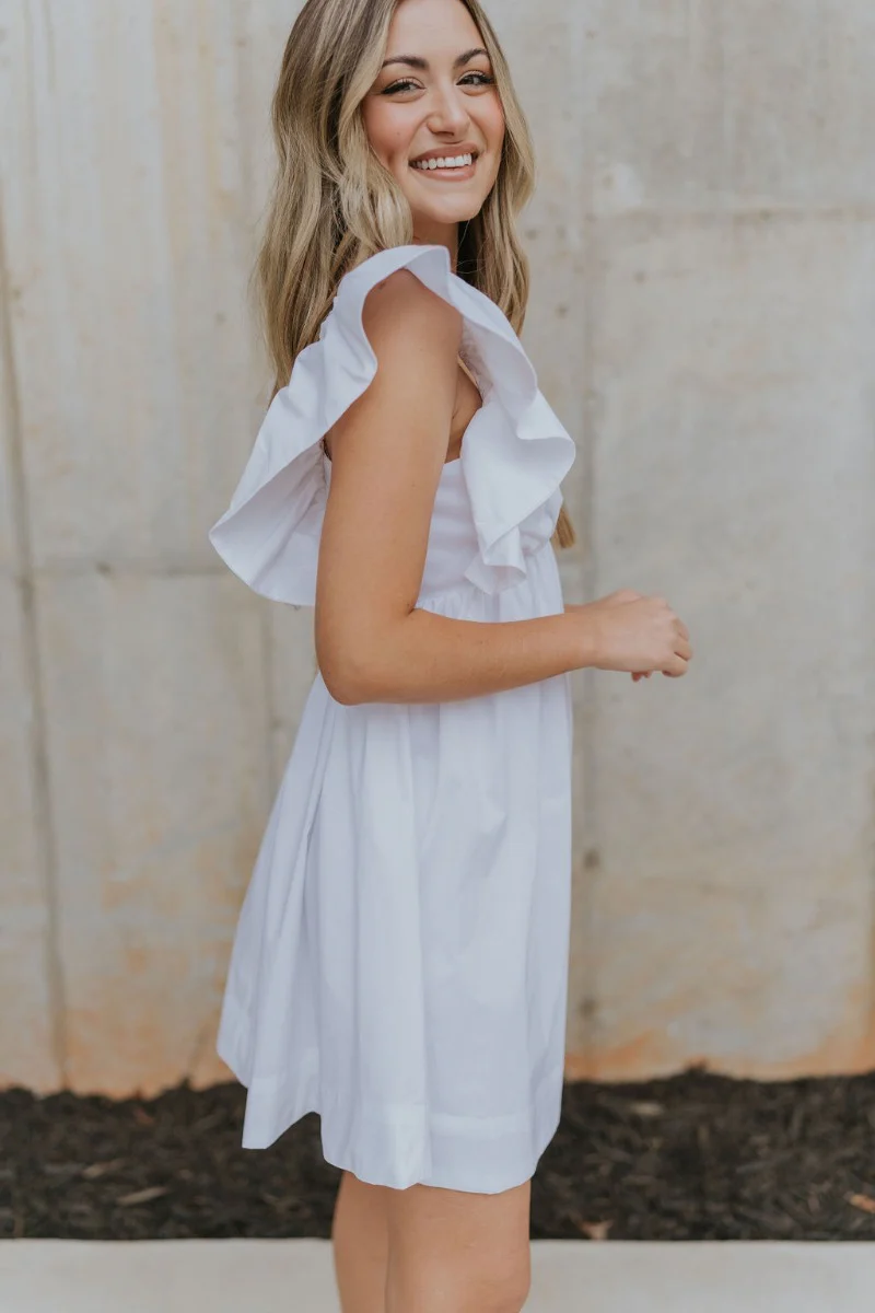 Heart Breaker Dress in White - Image 5