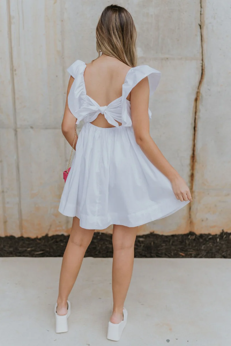 Heart Breaker Dress in White - Image 6