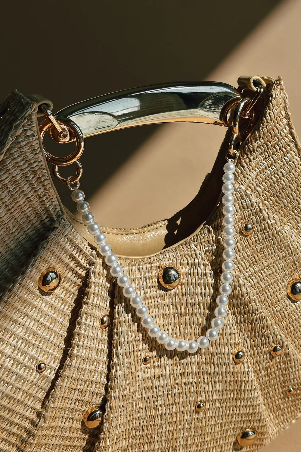 Heartfelt Pearl Bag Charm - Image 2