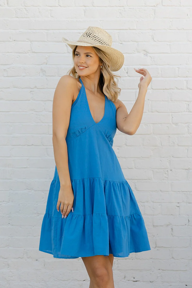 Heat Wave Halter Dress - Image 2