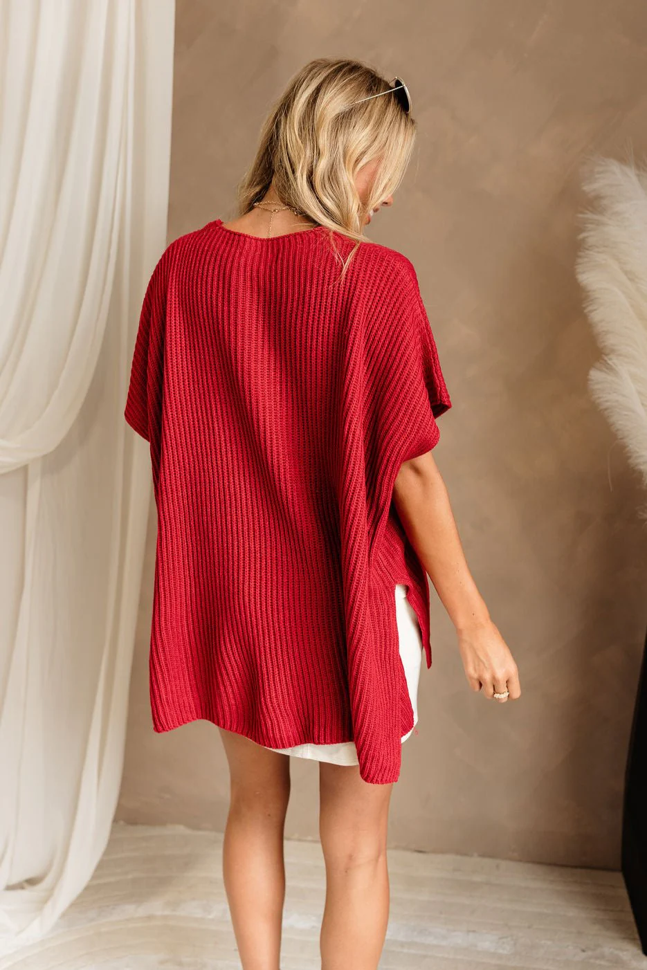 Heather Oversized Sweater - Image 14