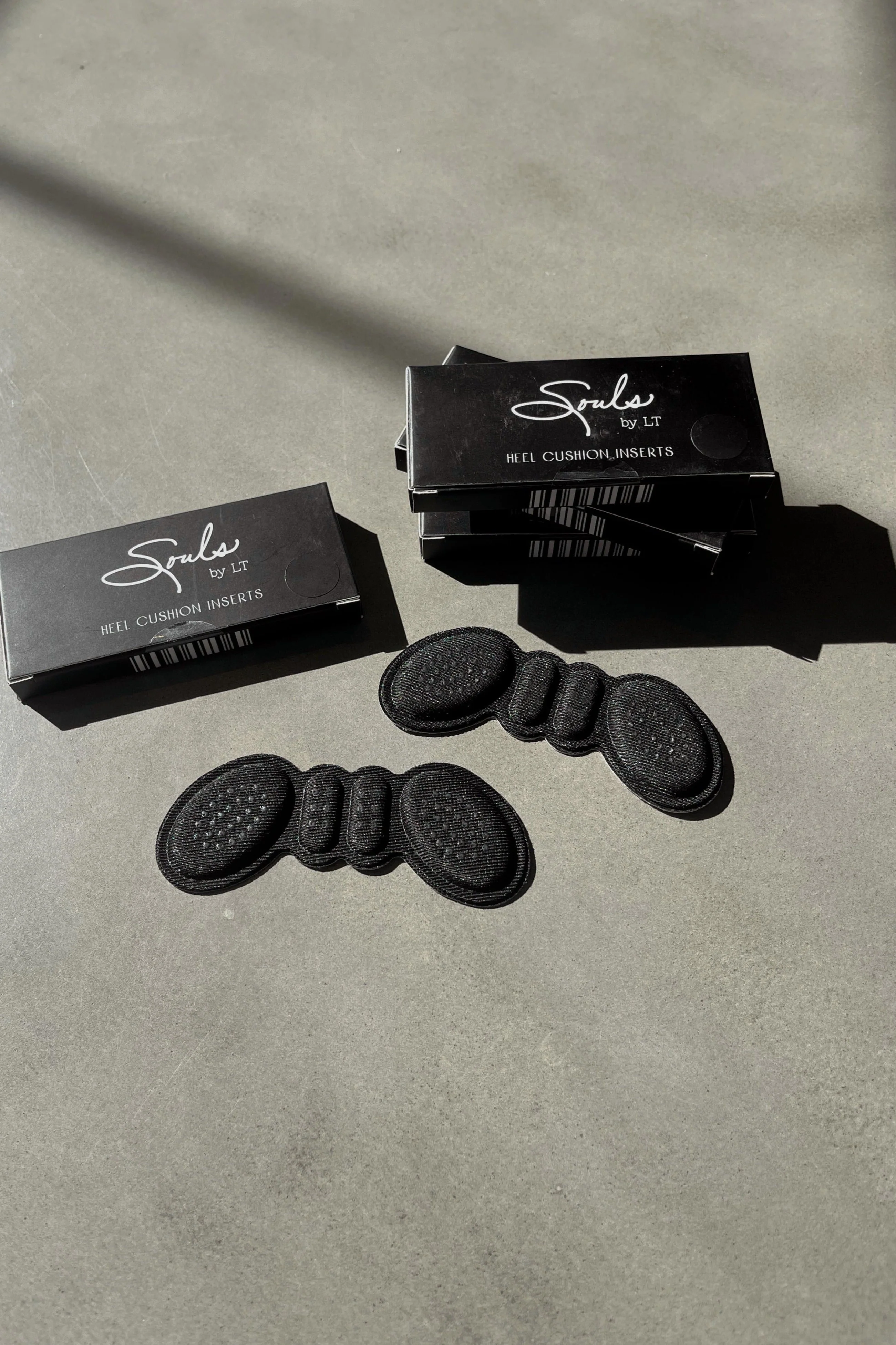 Heel Cushion Inserts in Black