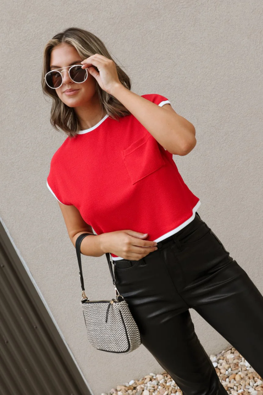 Heidi Short Sleeve Top - Image 2