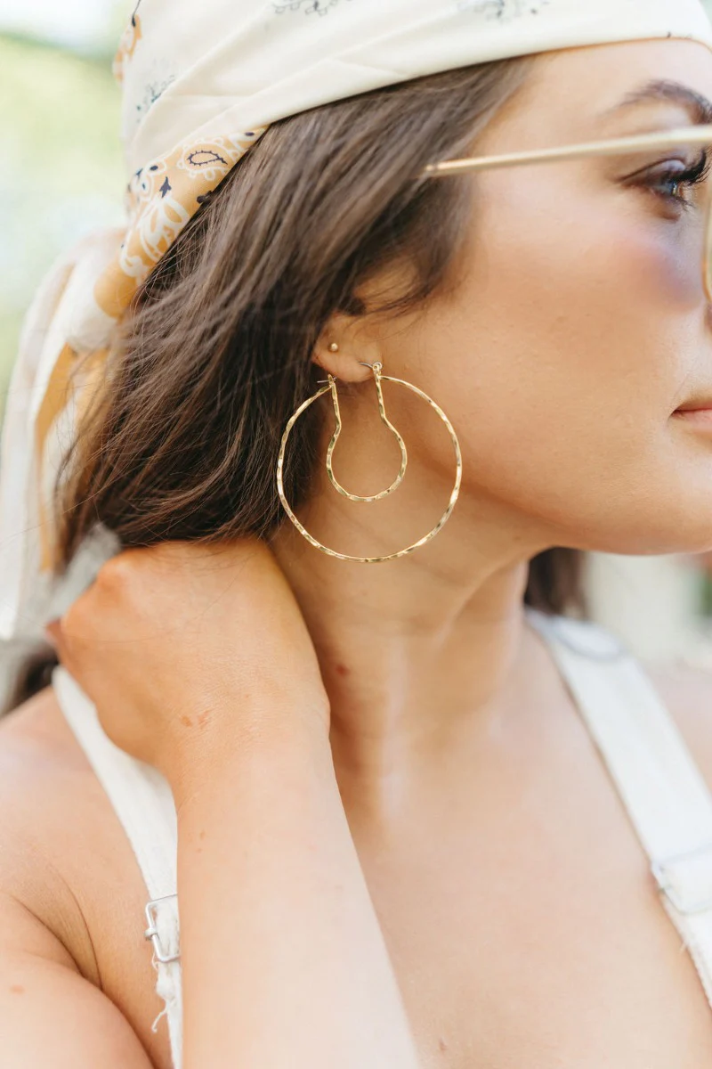 Hepburn Hoop Earring