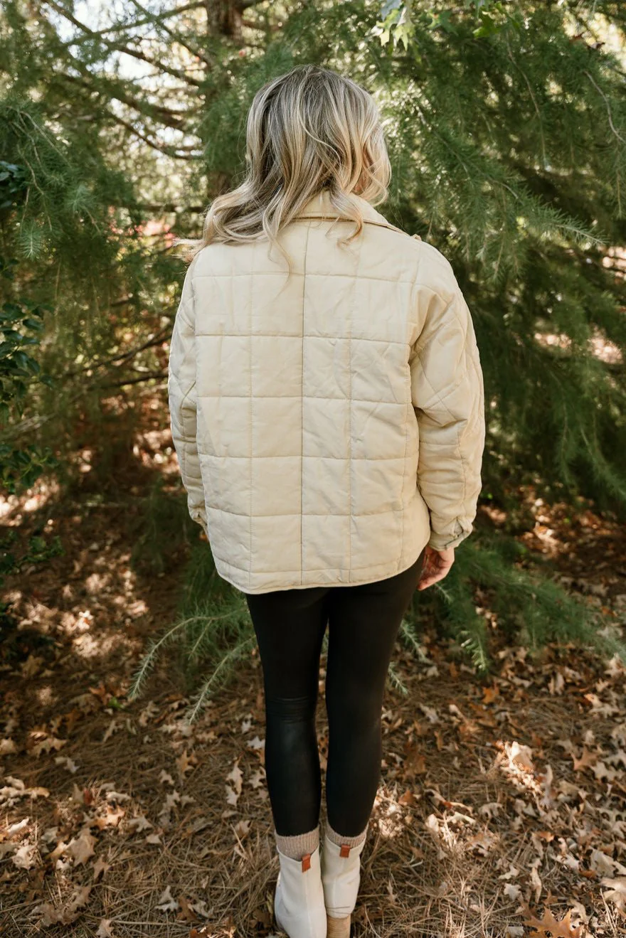 Lara Quilted Long Sleeve Puffer Jacket - Image 10