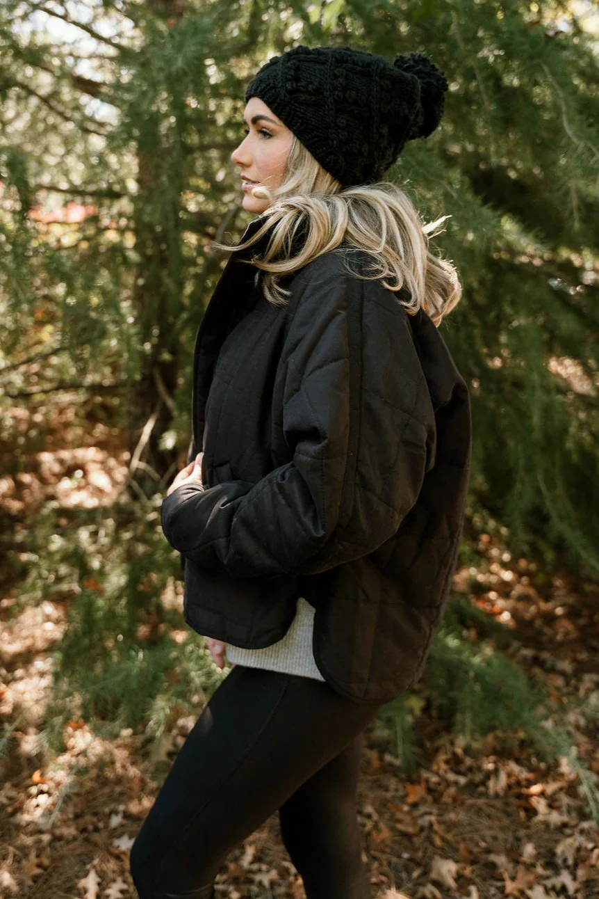 Lara Quilted Long Sleeve Puffer Jacket - Image 16