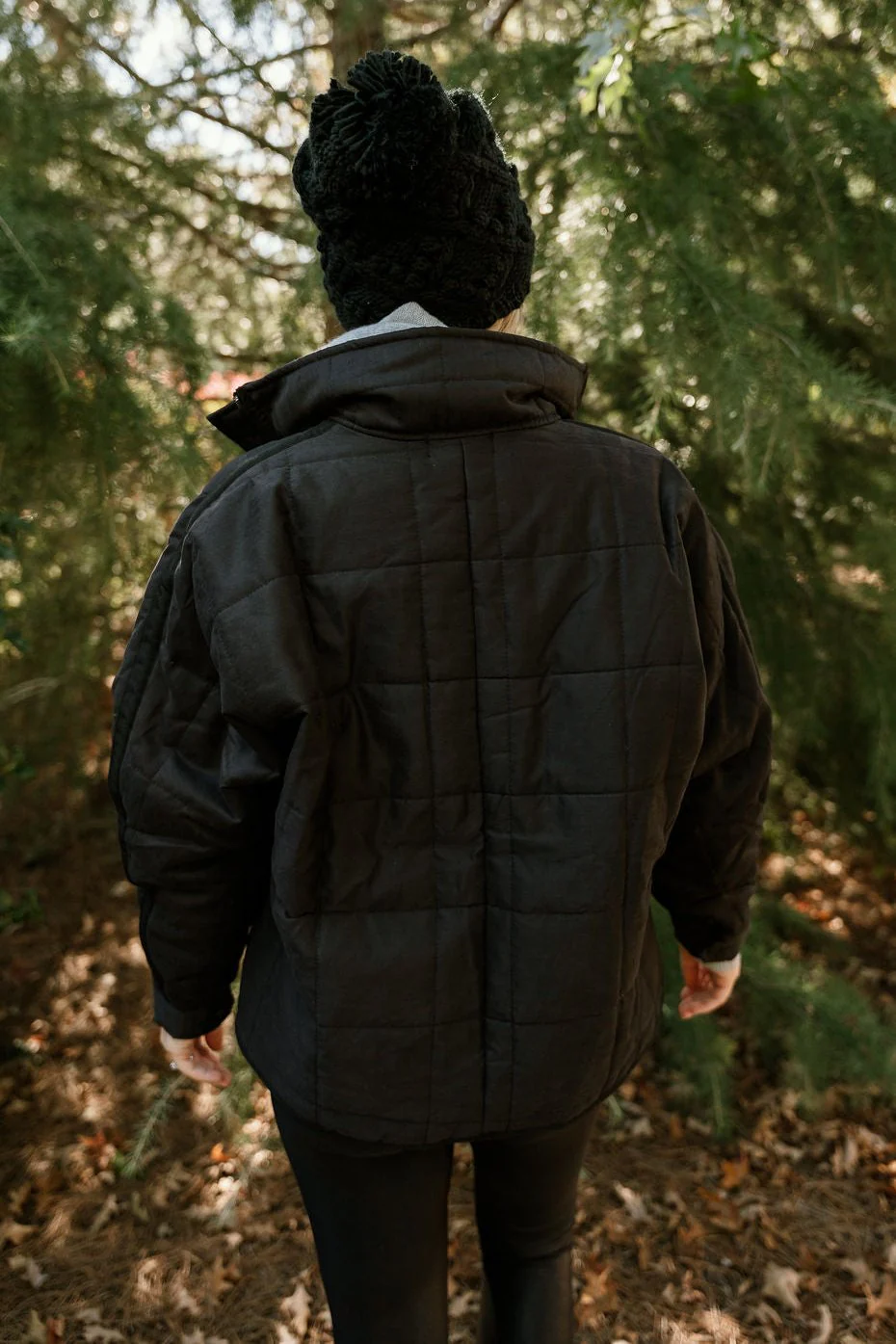 Lara Quilted Long Sleeve Puffer Jacket - Image 18