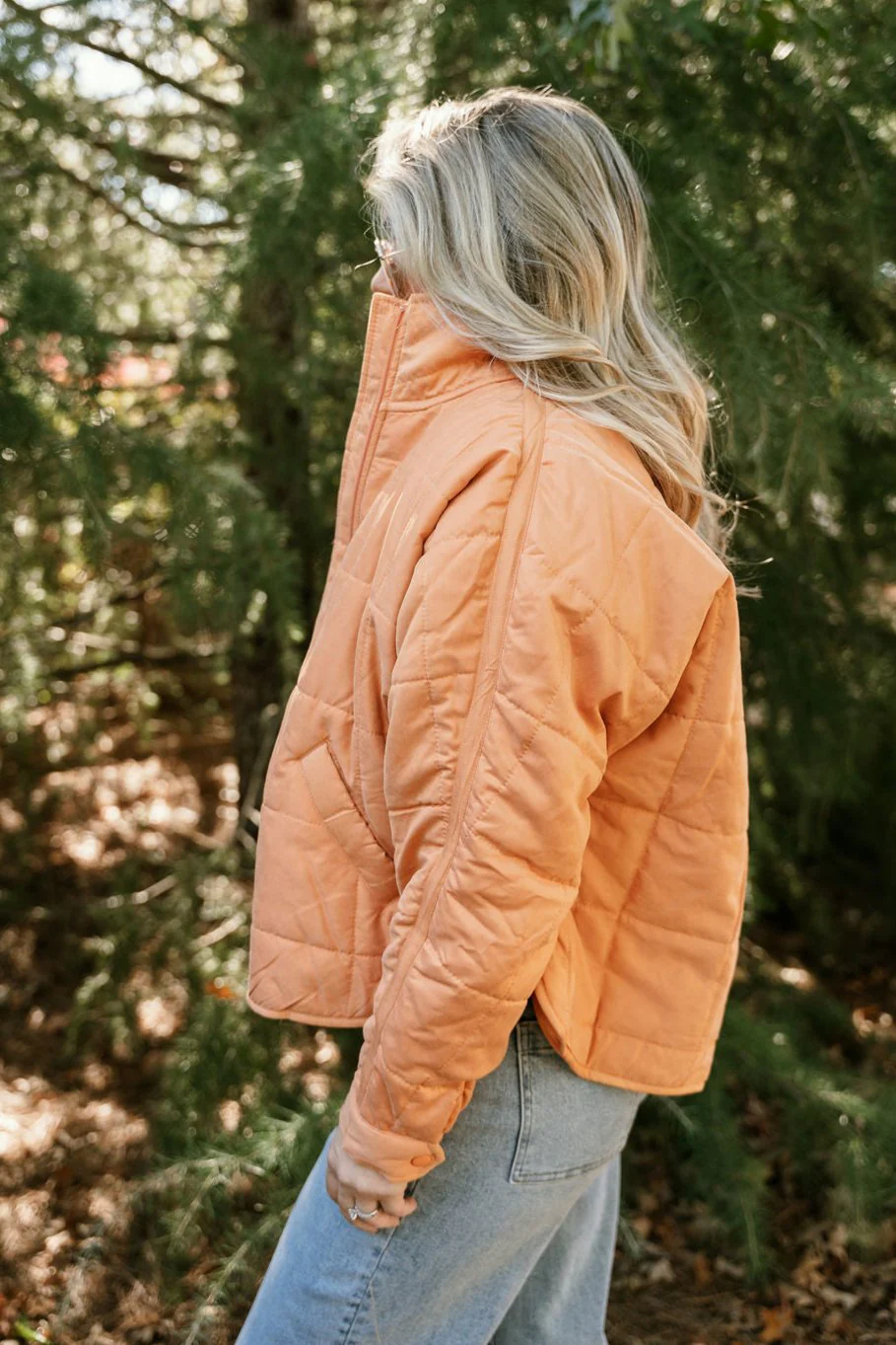 Lara Quilted Long Sleeve Puffer Jacket - Image 23