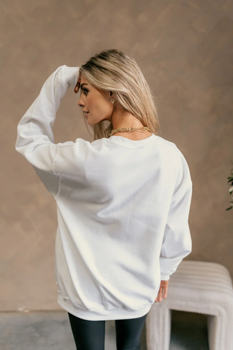 Holly Cream Gingerbread Bakery Sweatshirt - Image 5