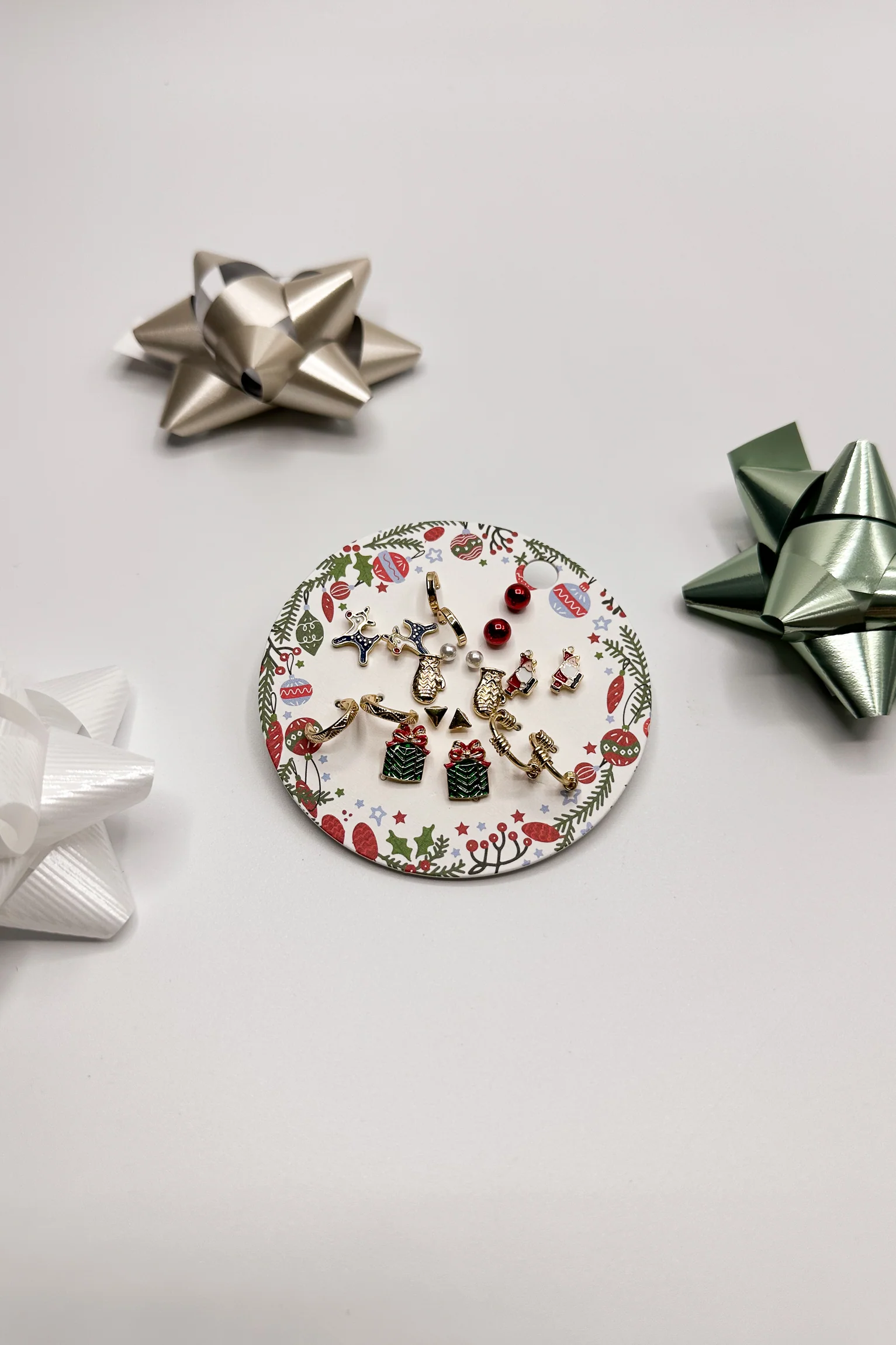 Holly Jolly Studs Earring Set - Image 2
