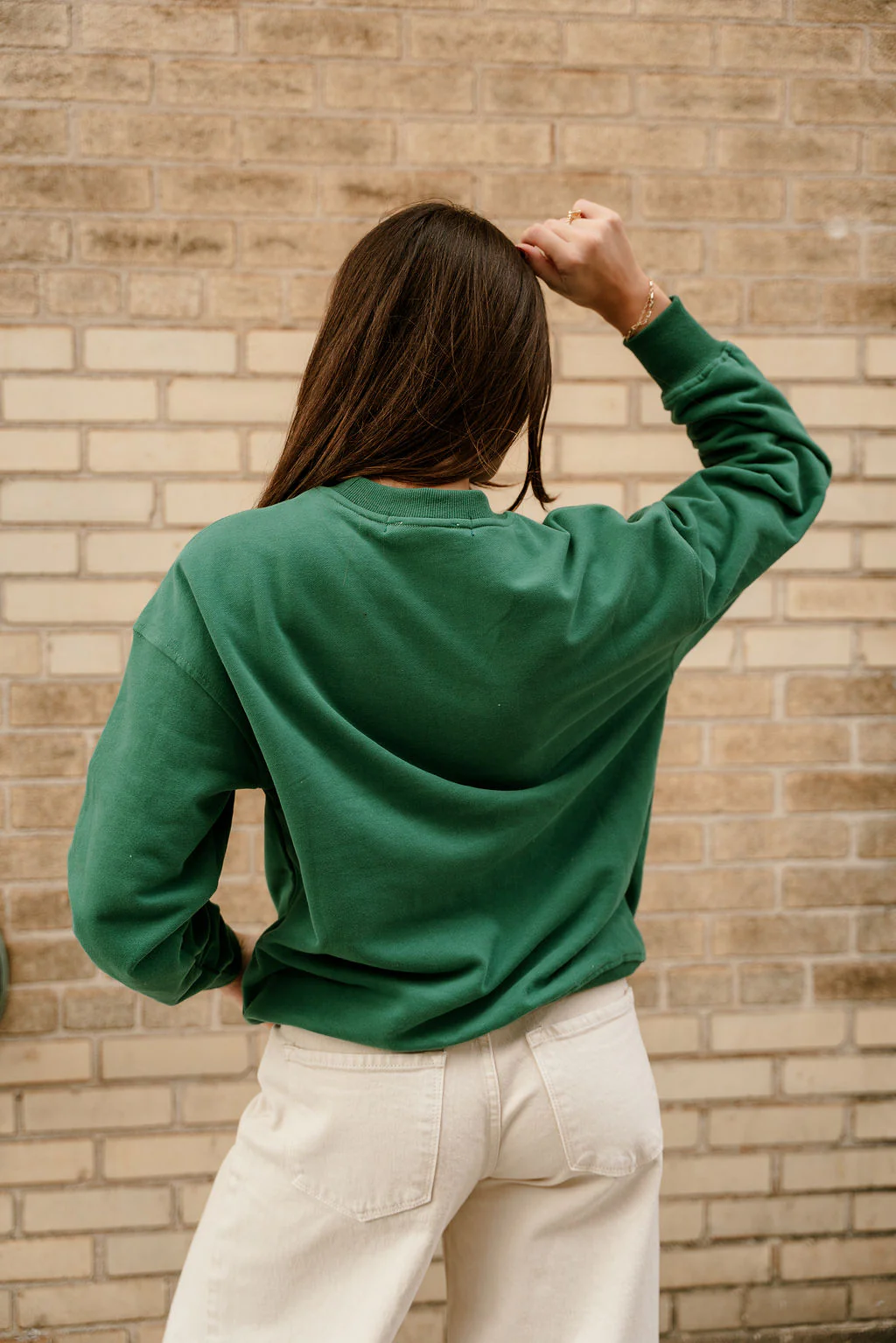 Home By 8pm Club Green Pullover - Image 7