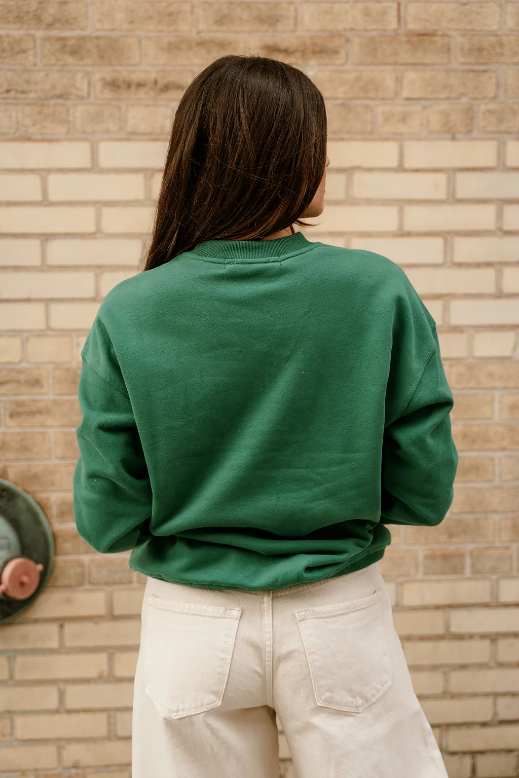 Home By 8pm Club Green Pullover - Image 9