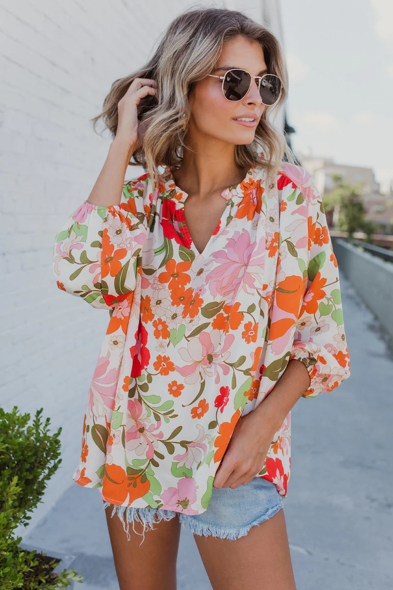 Hopeless Romantic Floral Top
