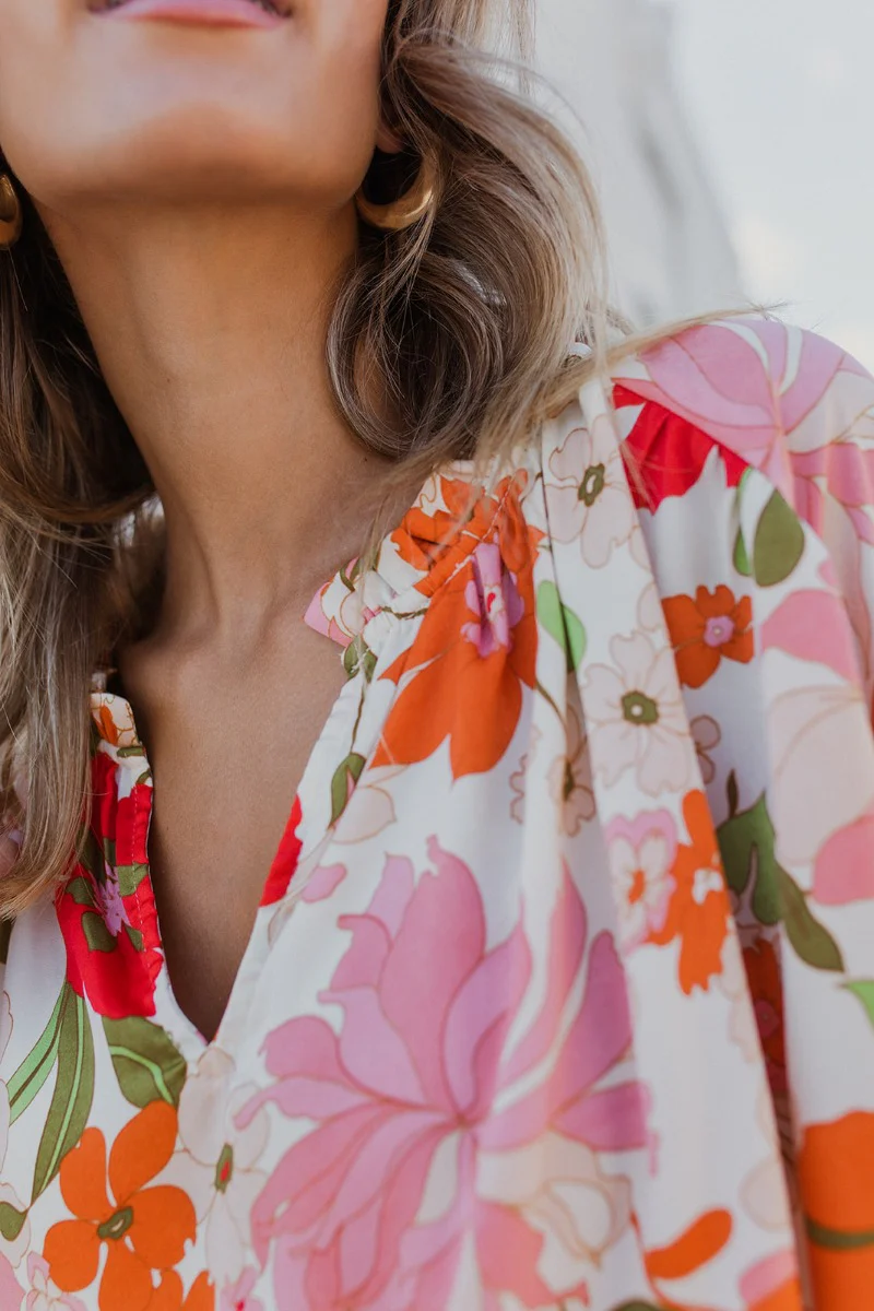 Hopeless Romantic Floral Top - Image 4