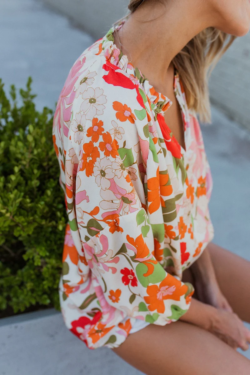 Hopeless Romantic Floral Top - Image 5