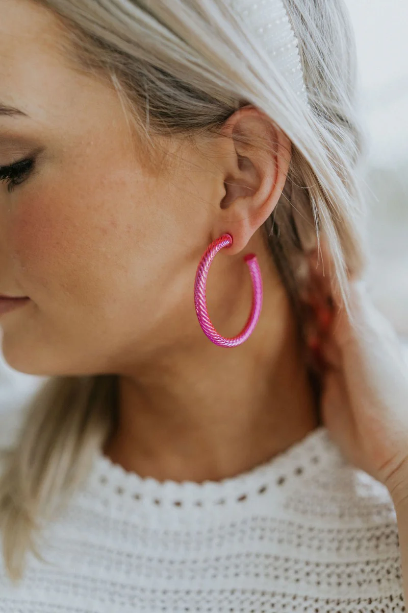 Hots For You Pink Hoops - Image 2