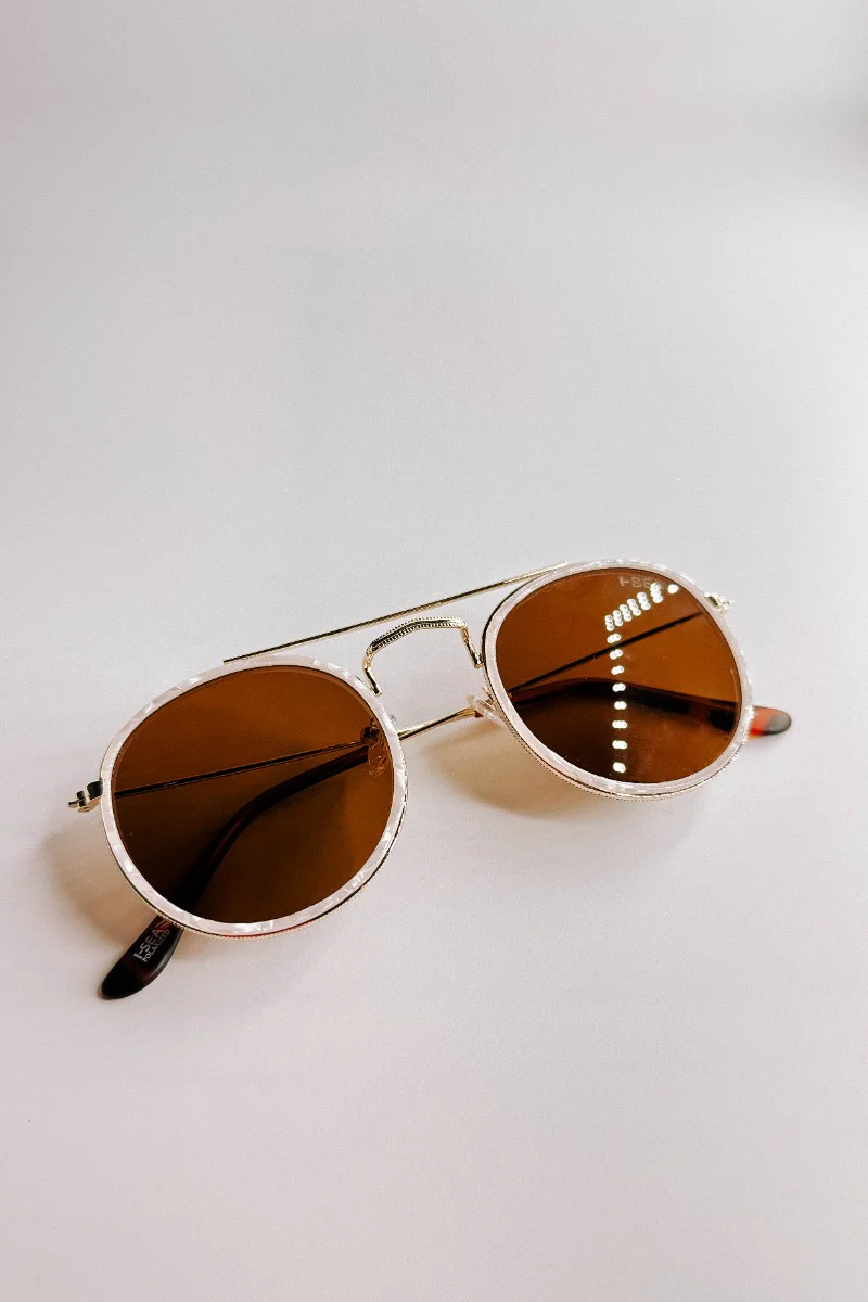 I-Sea: All Aboard Sunglasses in Pearl