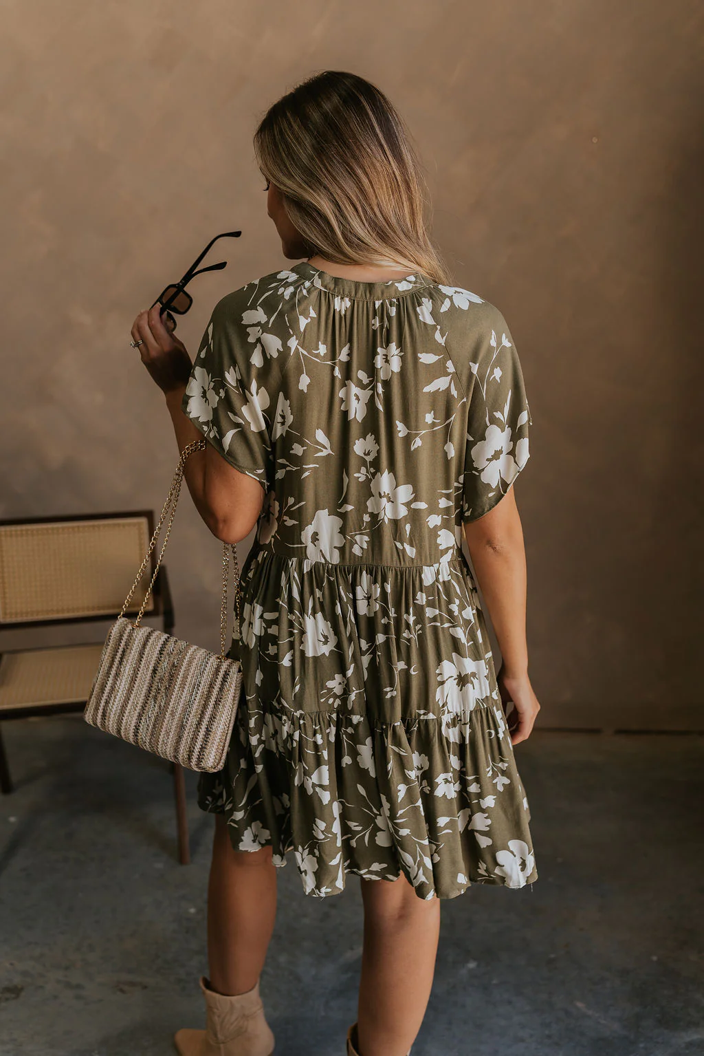Gia Floral Short Sleeve Mini Dress - Image 14