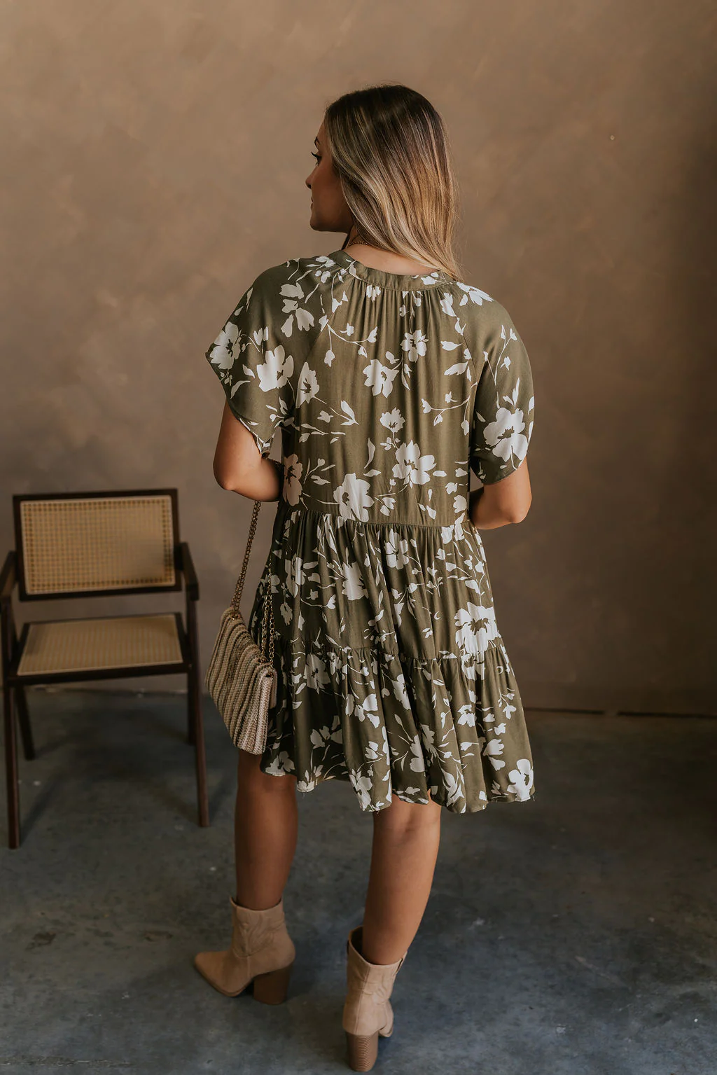 Gia Floral Short Sleeve Mini Dress - Image 15