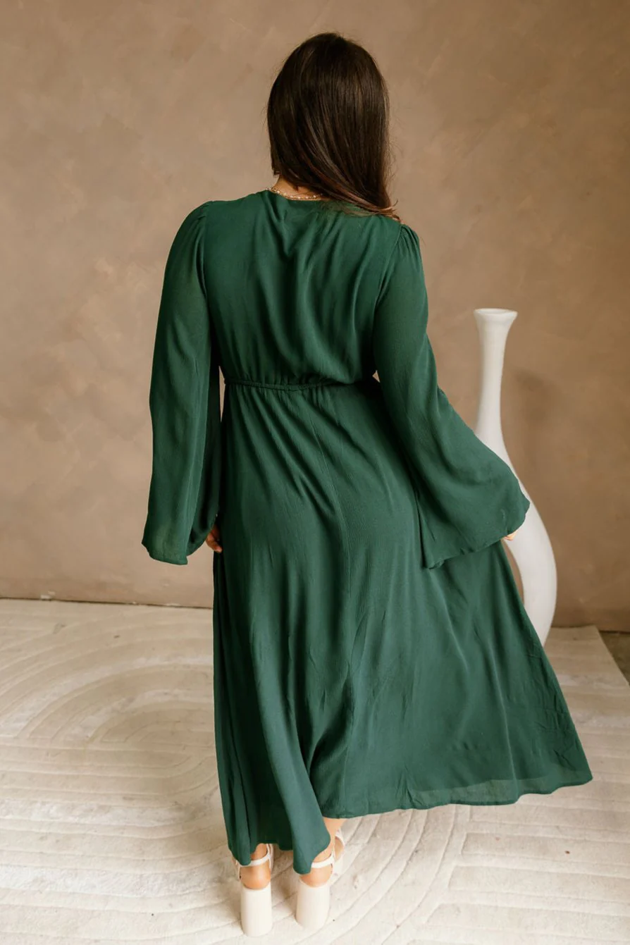Camilla Hunter Green Maxi Dress - Image 4