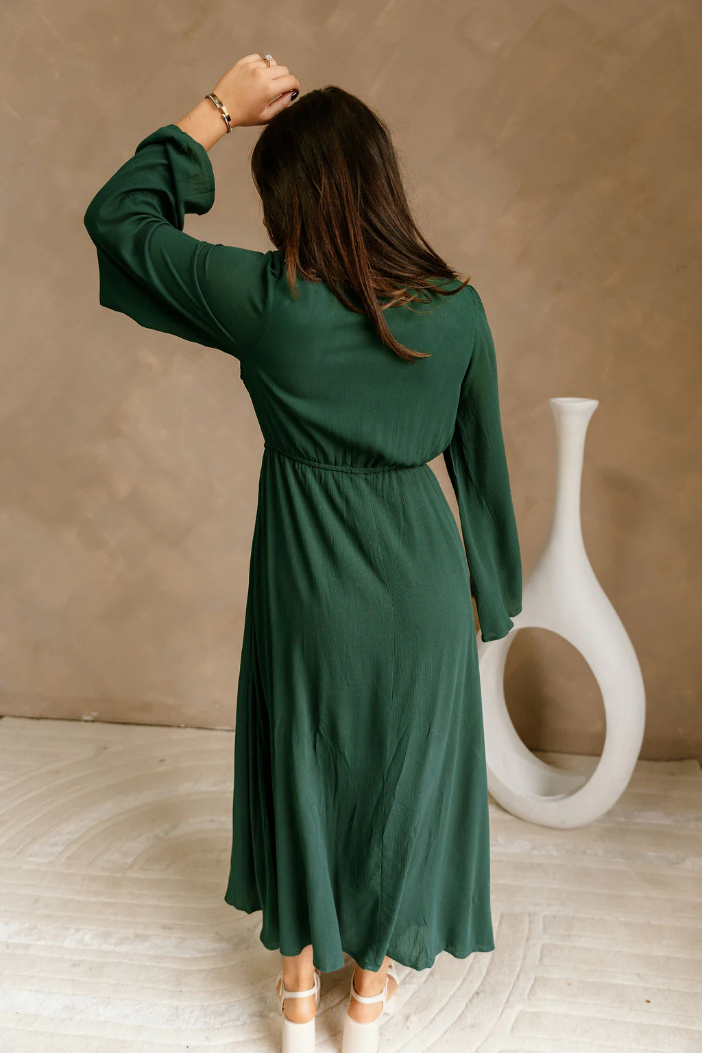 Camilla Hunter Green Maxi Dress - Image 9