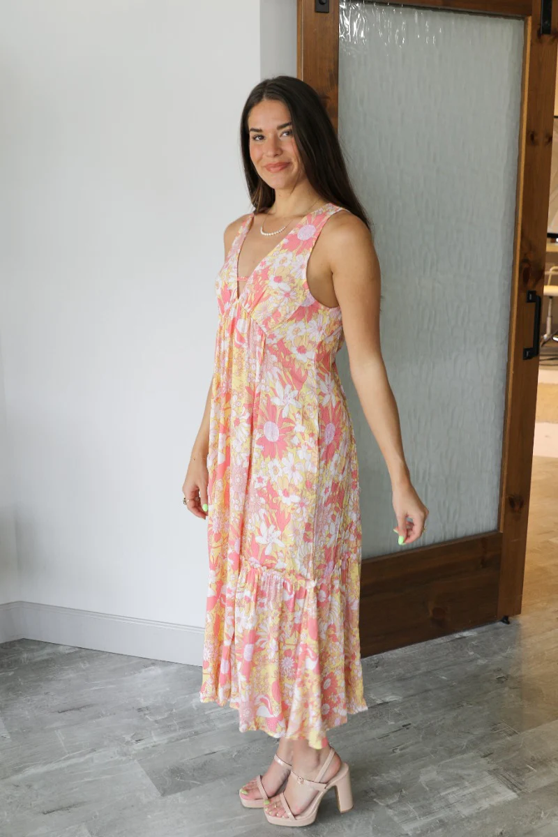 In Full Bloom Midi Dress - Image 3