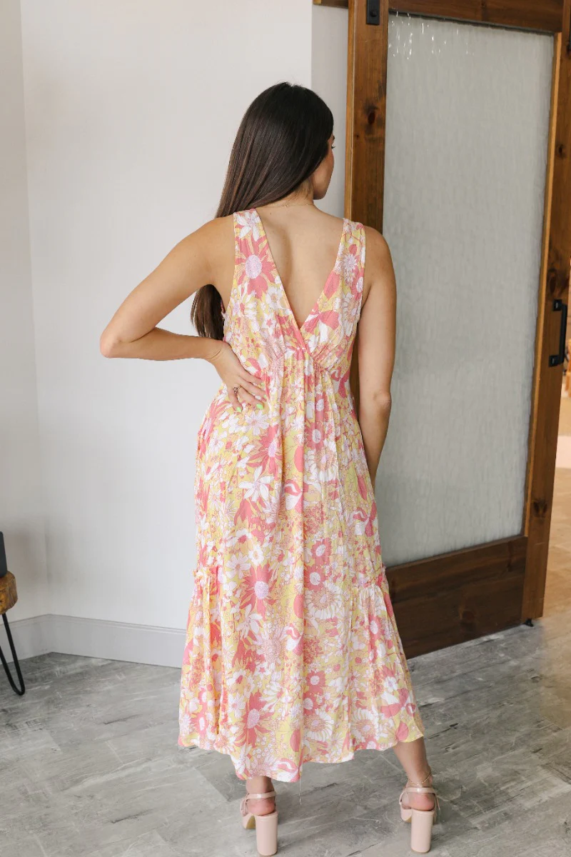 In Full Bloom Midi Dress - Image 4