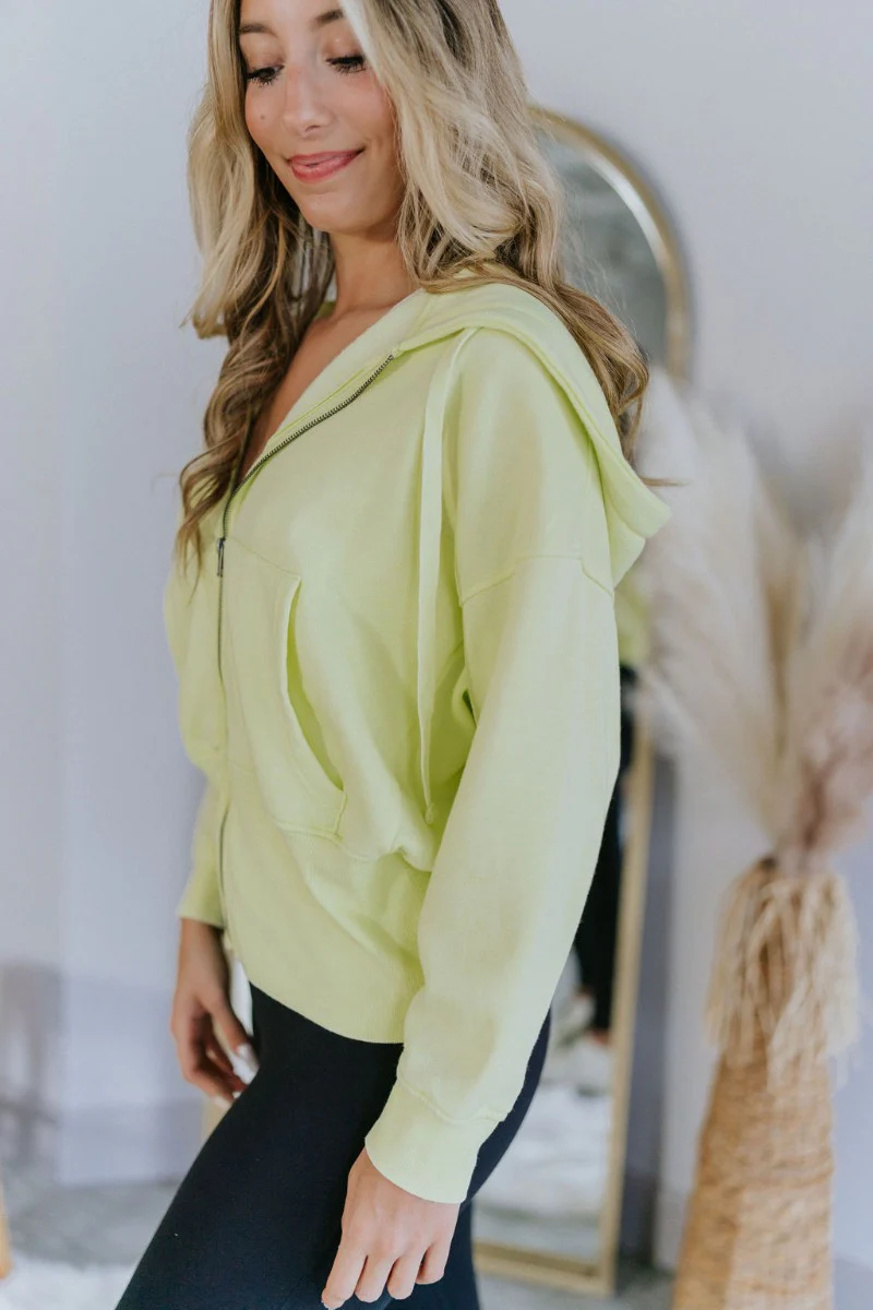 In My Favor Lime Sweatshirt - Image 5