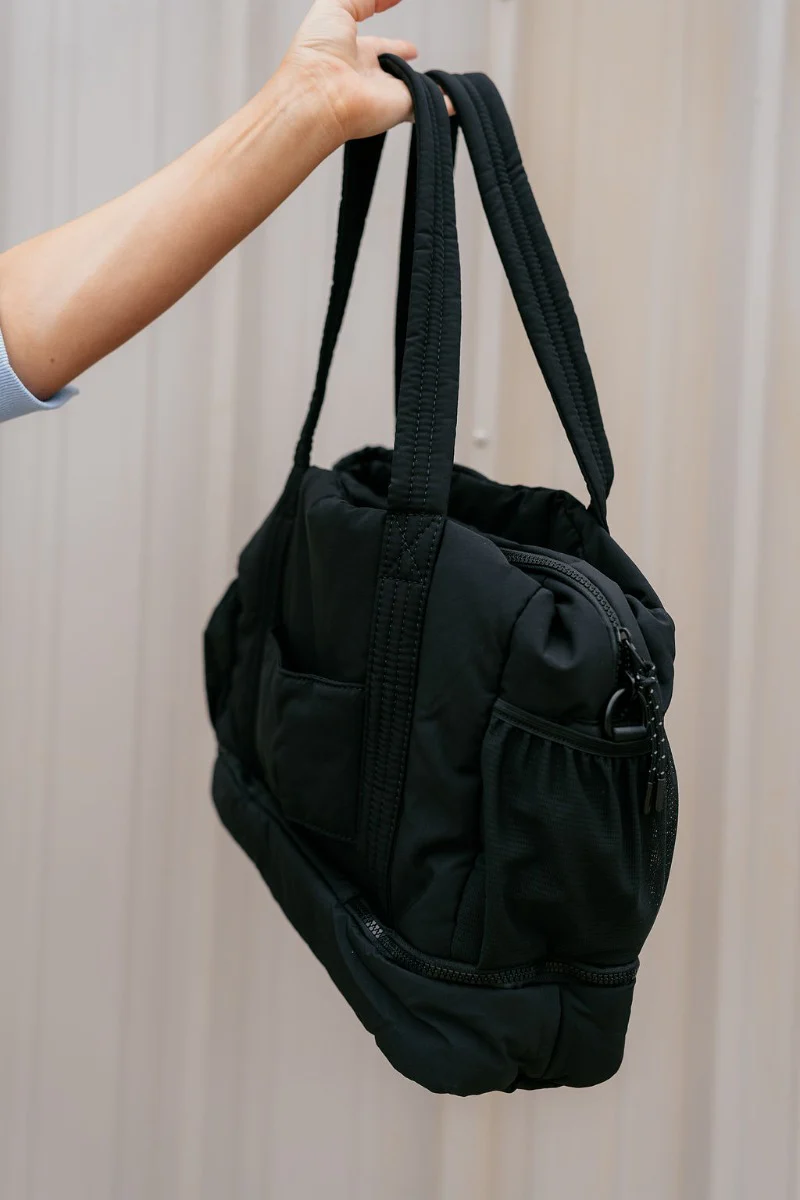 Isla Black Tote Bag - Image 4