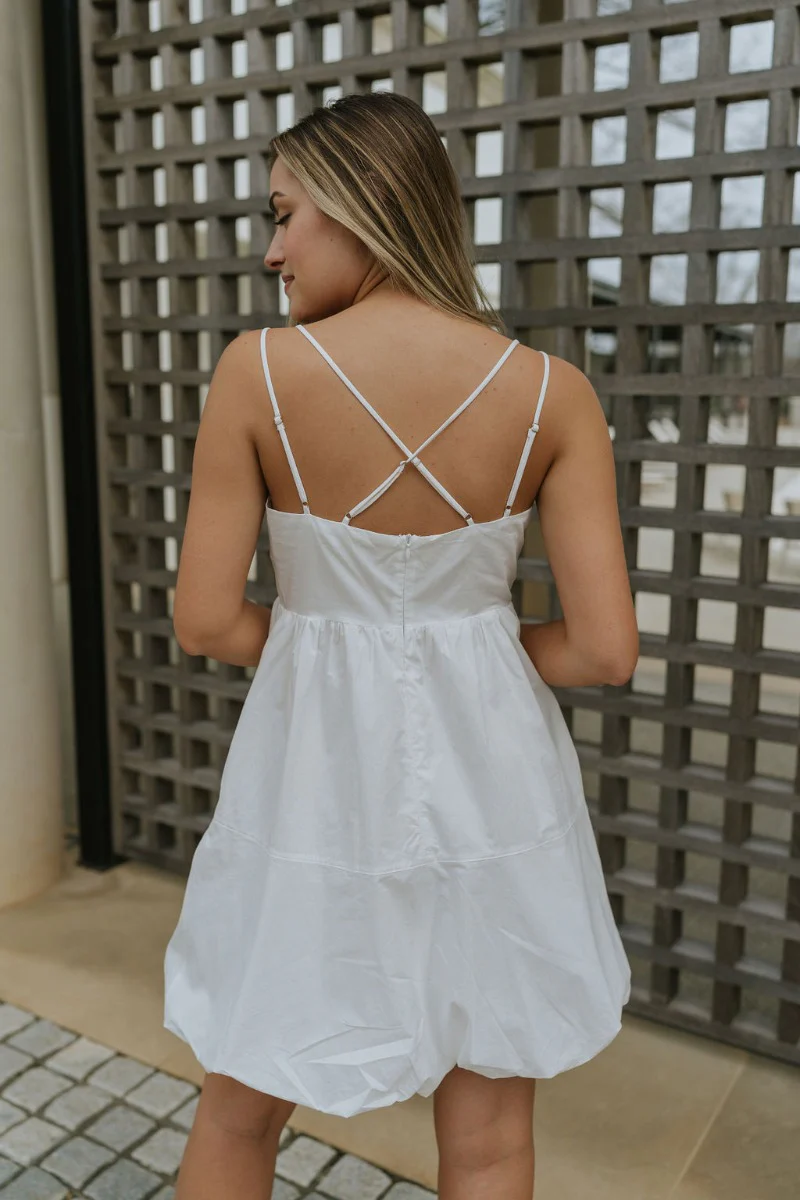 Island Breeze Dress in White - Image 5