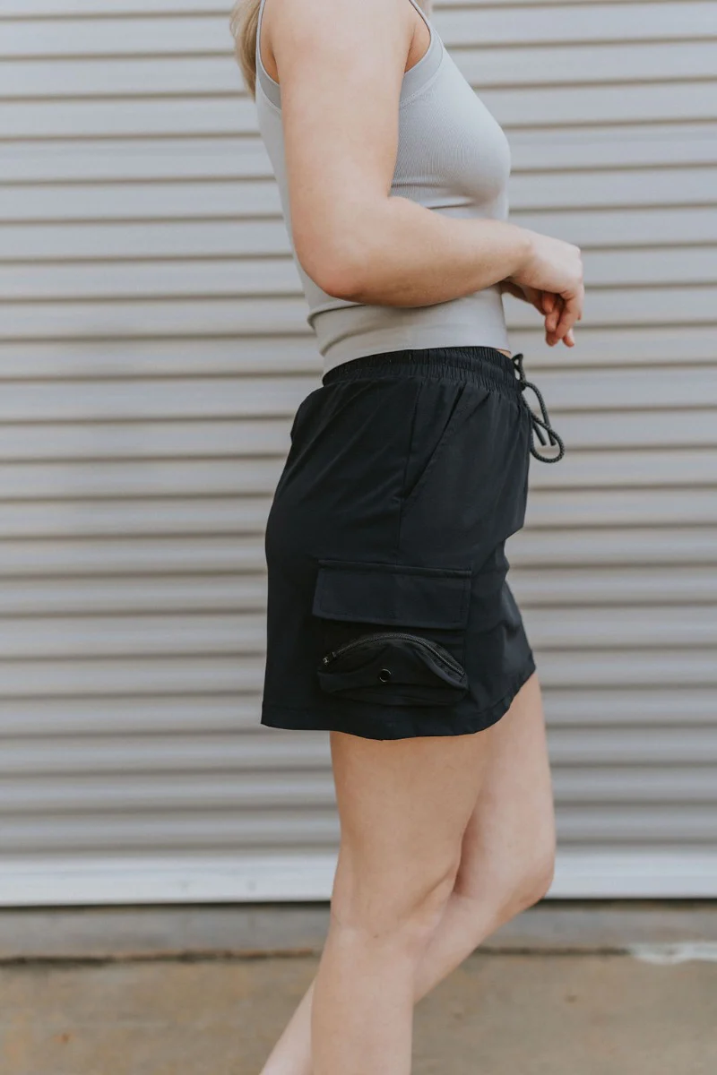 It Will Work Out Skort in Black - Image 3