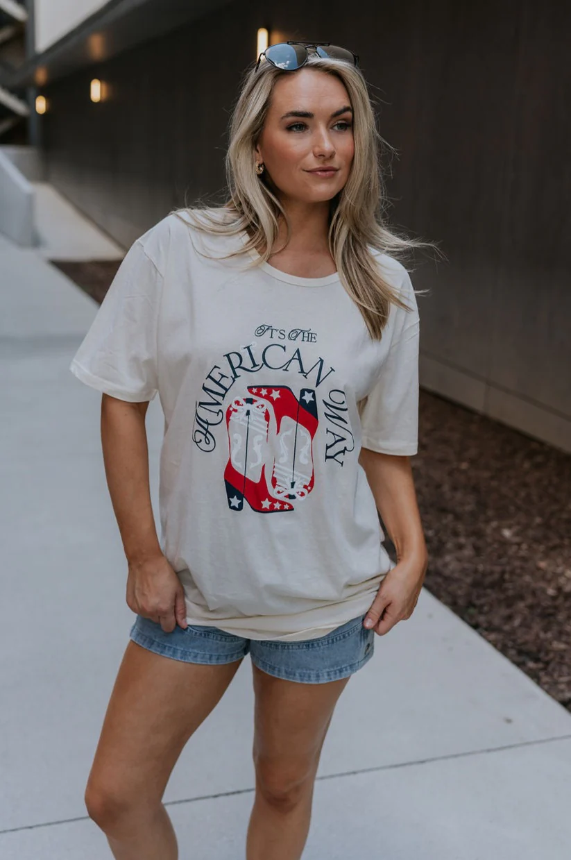 It's The American Way Graphic Tee - Image 4