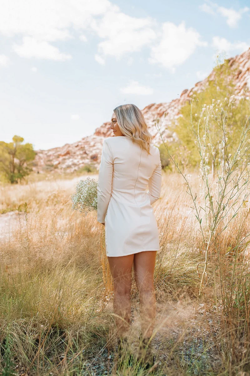 Daydreamer Faux Leather Dress - Image 7