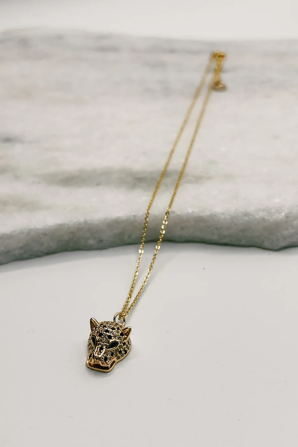 Jaguar Gold Necklace